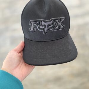 Fox Charcoal Gray Cap
